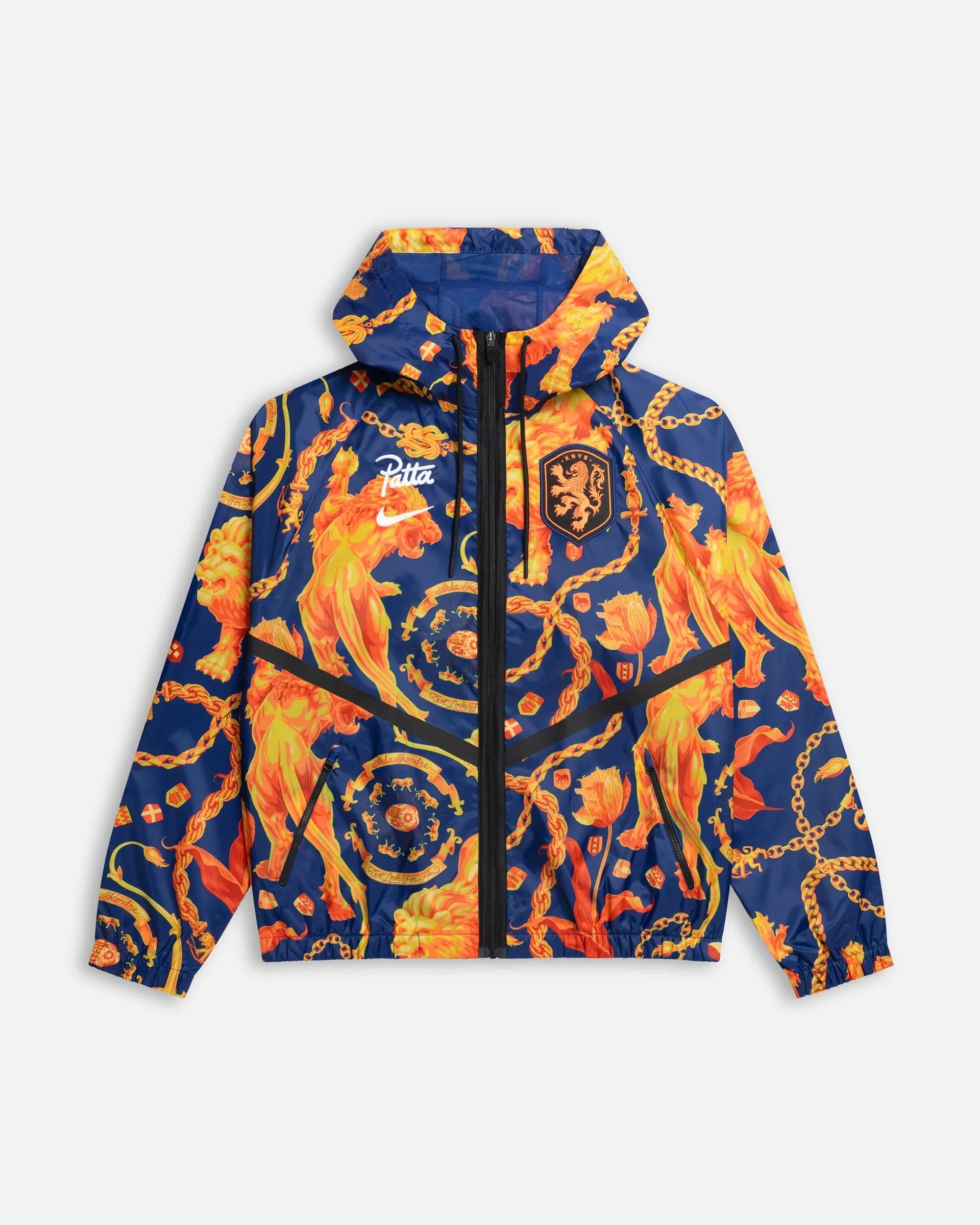 Patta x Nike KNVB Anthem Jacket (Deep Royal/Orange) Nike