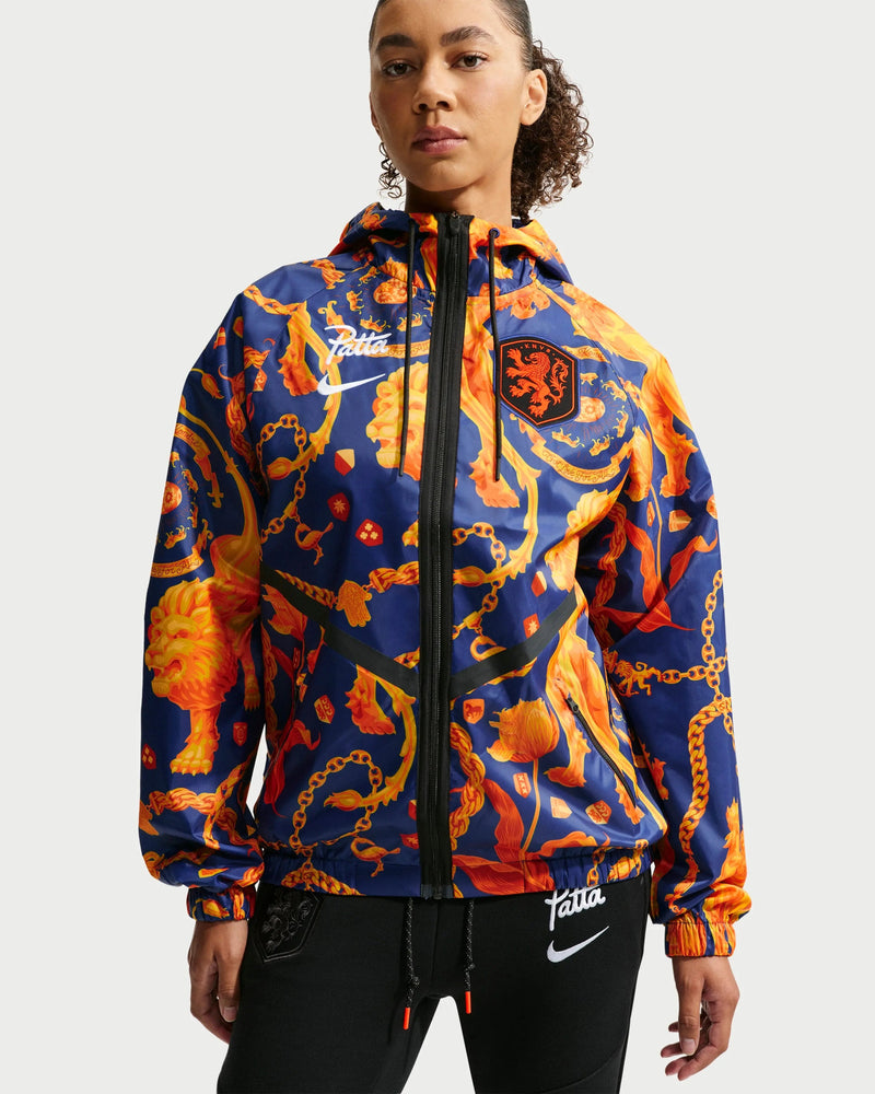Patta x Nike KNVB Anthem Jacket (Deep Royal/Orange) Nike