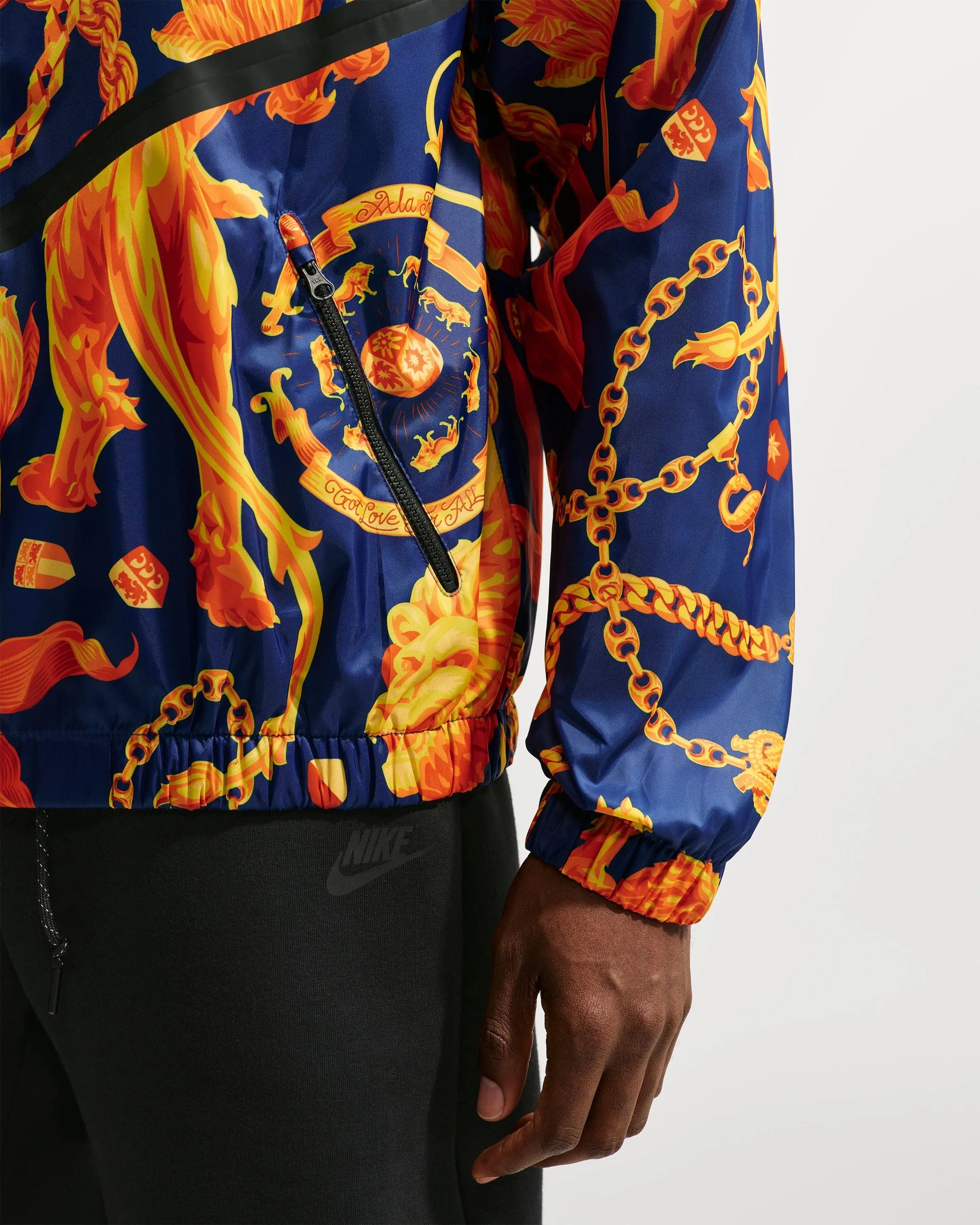 Patta x Nike KNVB Anthem Jacket (Deep Royal/Orange) Nike