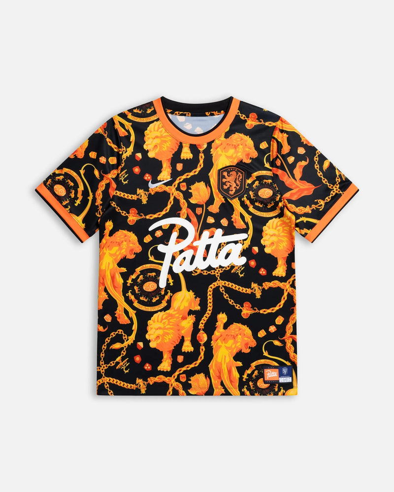 Patta x Nike KNVB Pre-Match Jersey (Black/Orange) Nike