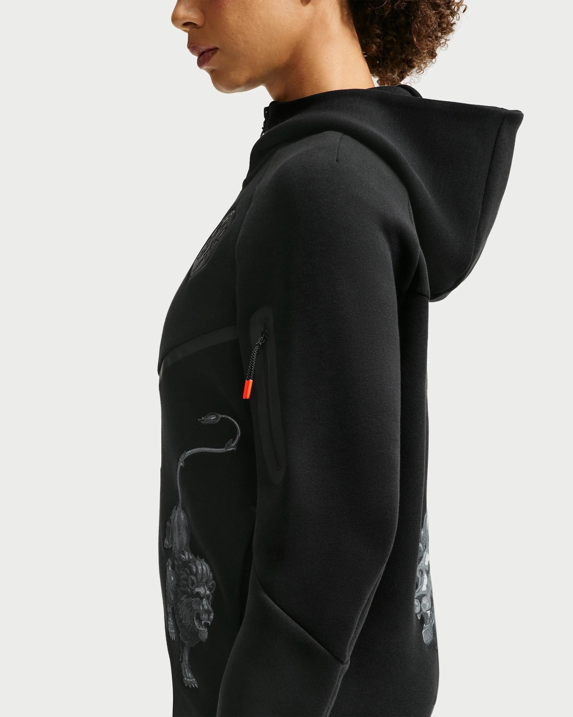 Patta x Nike KNVB Tech Fleece Zip-Hoodie (Black/White) Nike