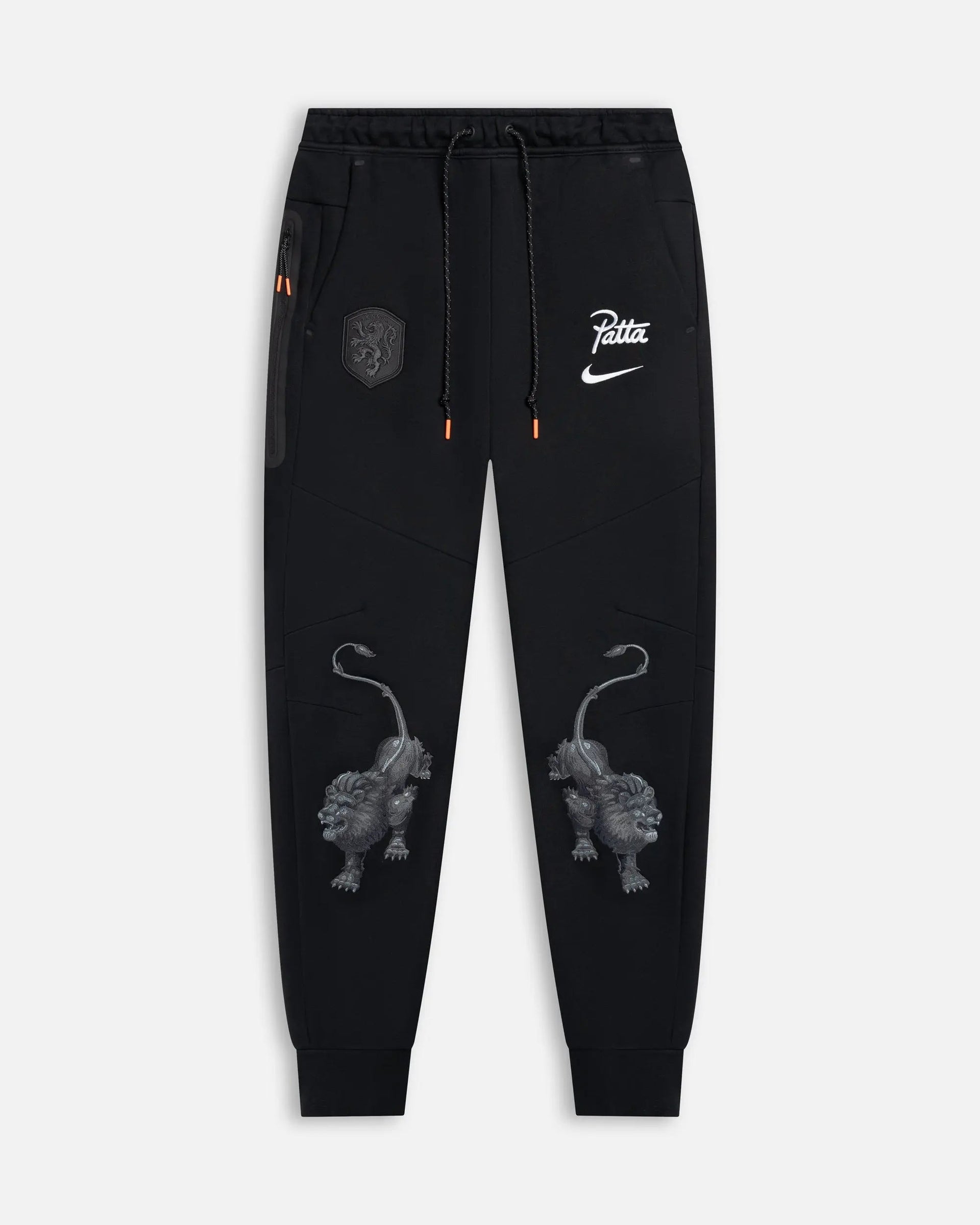 Patta x Nike KNVB Tech Fleece Jogger (Black/White) Nike