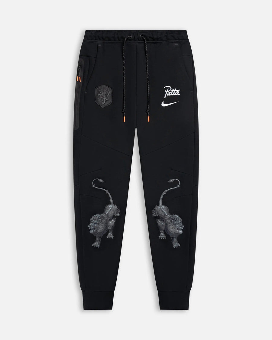 Patta x Nike KNVB Tech Fleece Jogger (Black/White) Nike